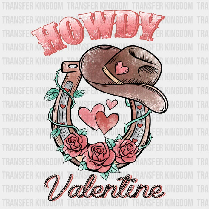 HOWDY VALENTINE LUCK- DTF heat transfer
