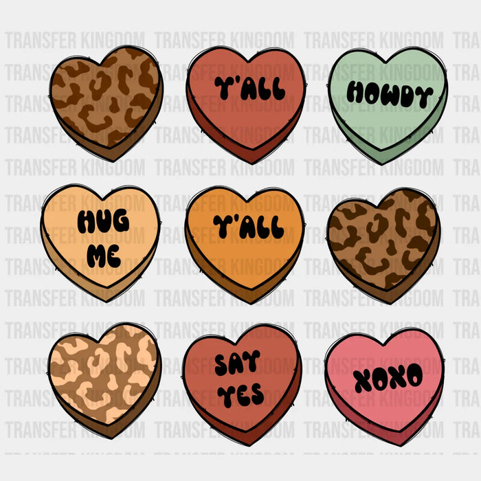 HOWDY YALL XOXO - DTF heat transfer