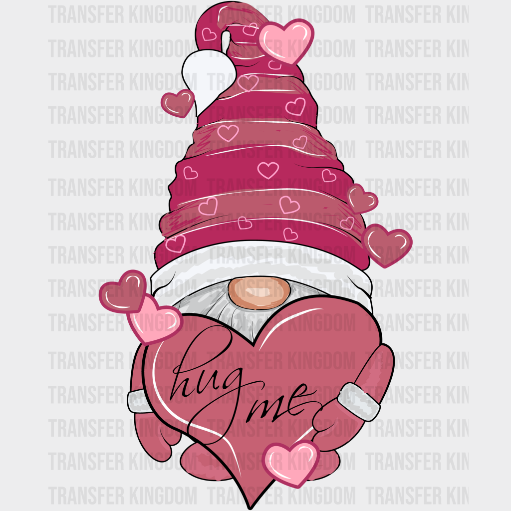 HUG ME GNOME - DTF heat transfer - transfer-kingdom