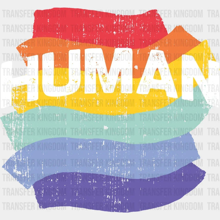 Human Lgbt - Pride Month - Equality Design - DTF heat transfer