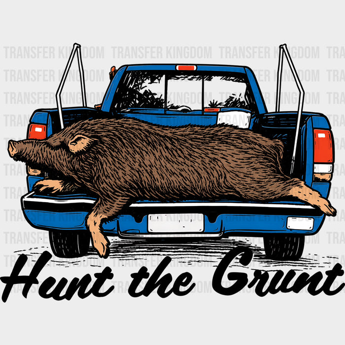 Hunt The Grunt - Hunting DTF Transfers