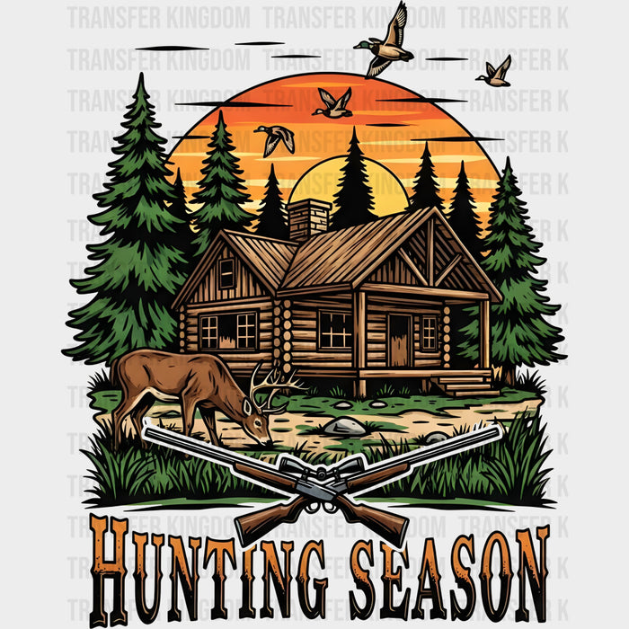Hunting Season, Cabin In The Woods - Hunting DTF Transfers