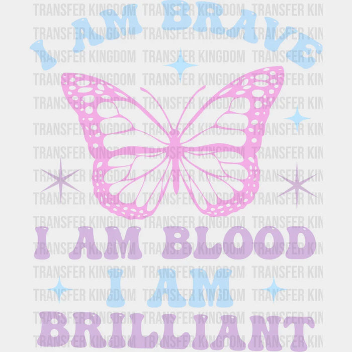 I Am Brave - Kids DTF heat transfer