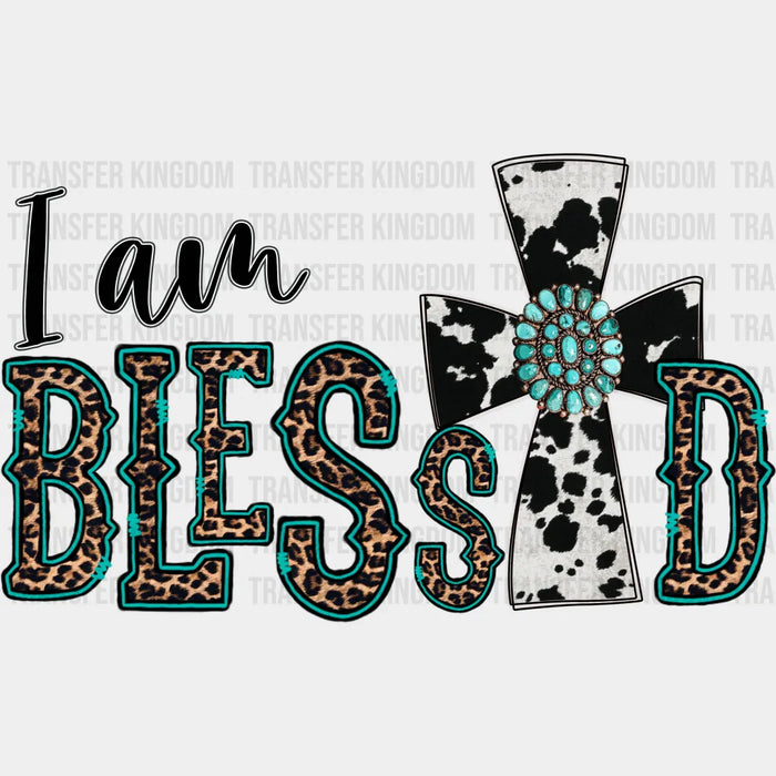 I am Jesus Blessed Design - Western DTF Transfers