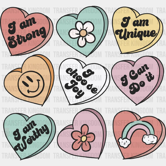 I Am... Valentine's Day Design - DTF heat transfer
