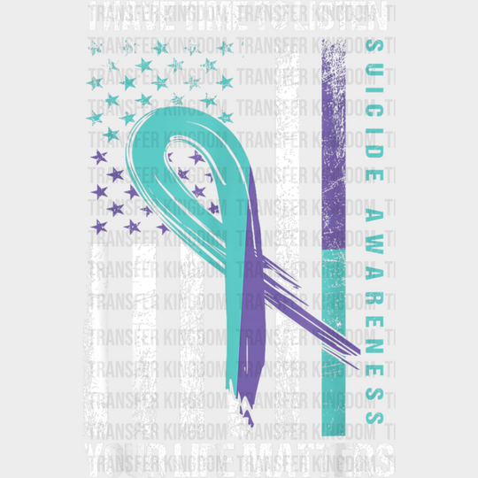 I Have Time To Listen - Suicide Awareness DTF Transfer