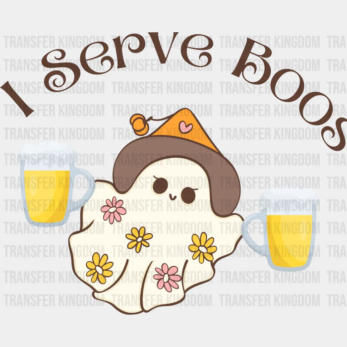 I SERVE BOOS HALLOWEENDesign - DTF heat transfer