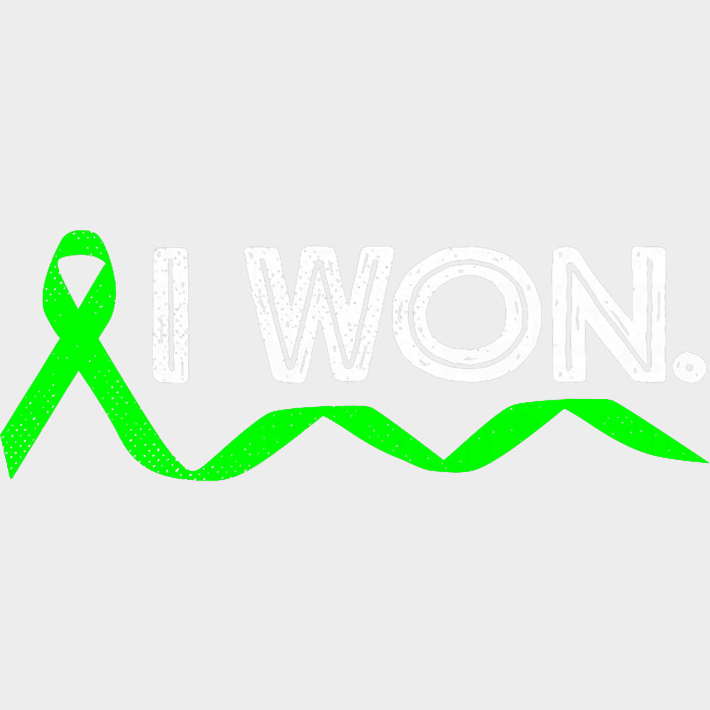 I Won - Lymphoma DTF Transfers transfer-kingdom Light Color Design (See Imaging)