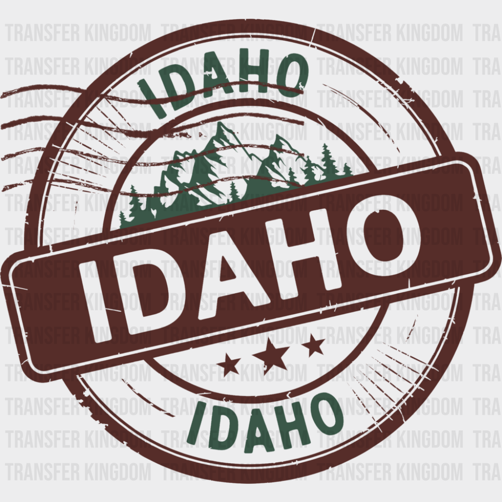 Idaho - States & Cities DTF Transfer