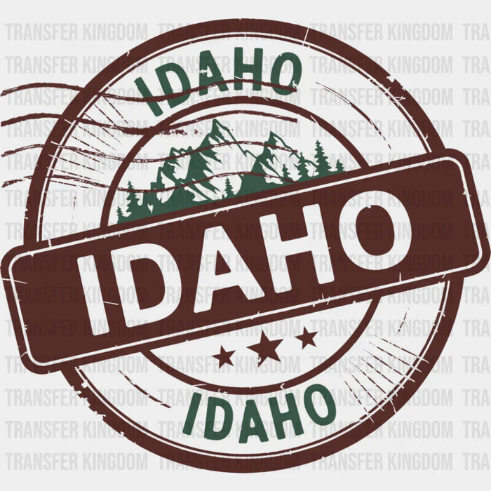 Idaho - States & Cities DTF Transfer