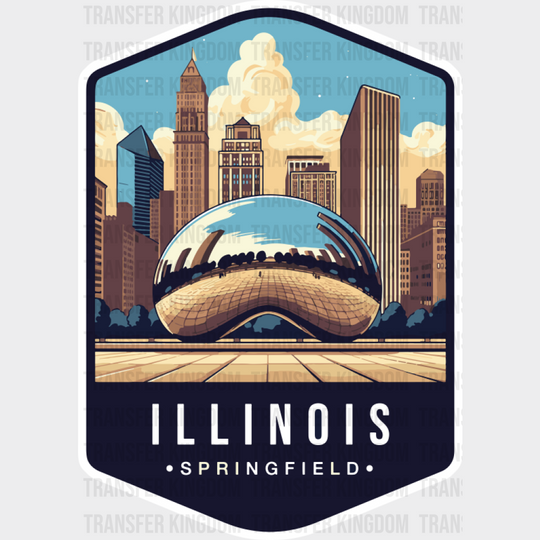 Illinois Springfield - States & Cities DTF Transfer