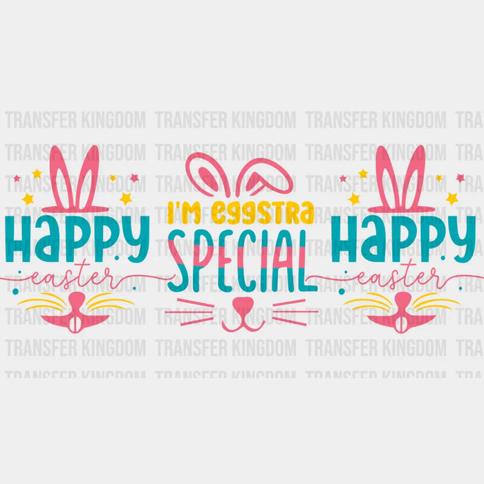 I'm Eggstra Special Easter UV DTF Transfer Cup Wrap UV DTF Sticker