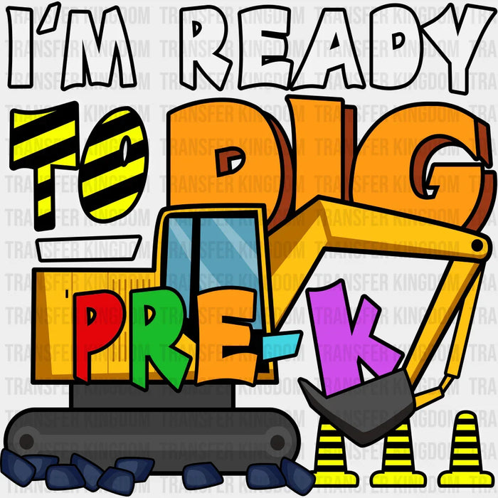 I'm To Pre-k Design  - Pre-k DTF Heat transfer