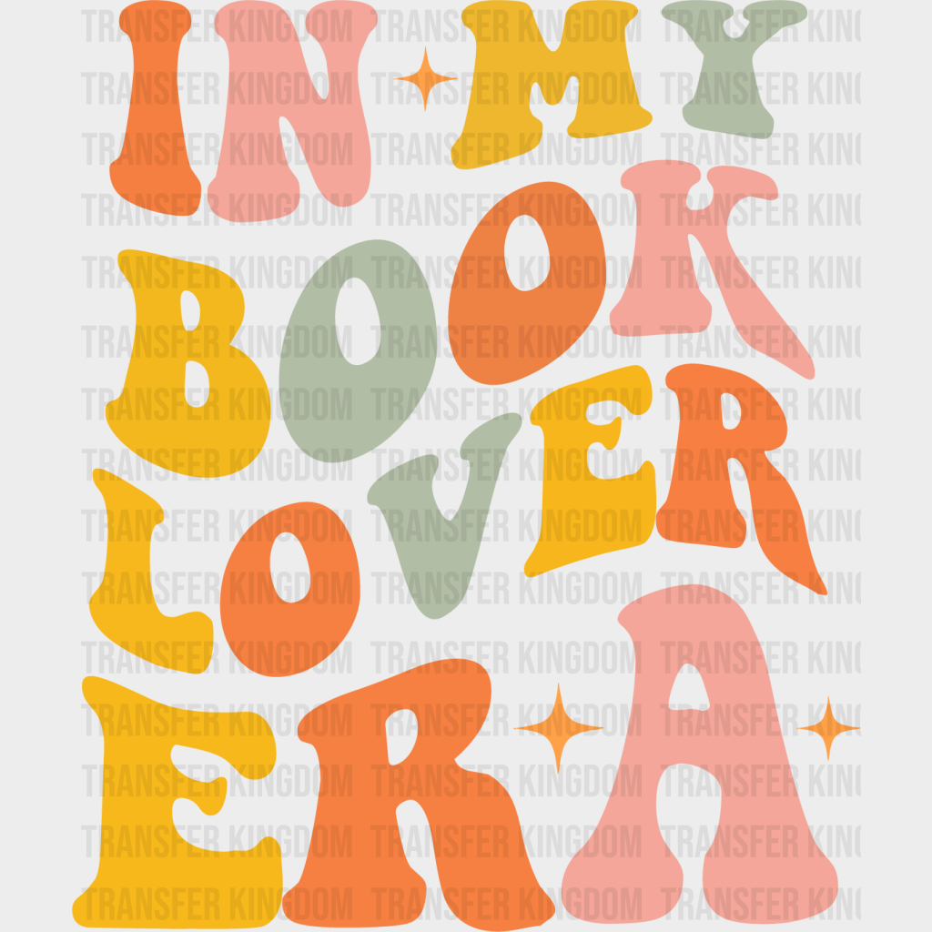 In My Book Lover Librarian Era Design - Dtf Heat Transfer