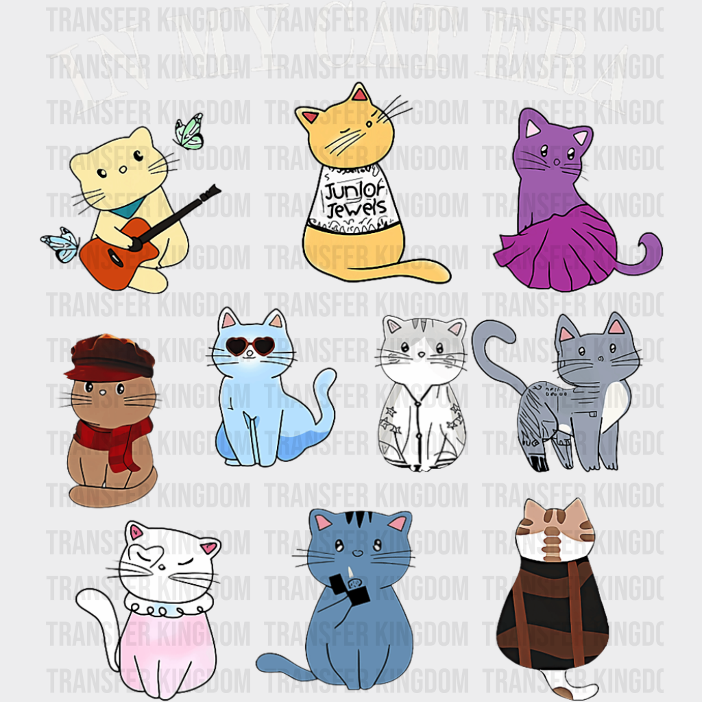In My Cat Era - Cats DTF Transfer