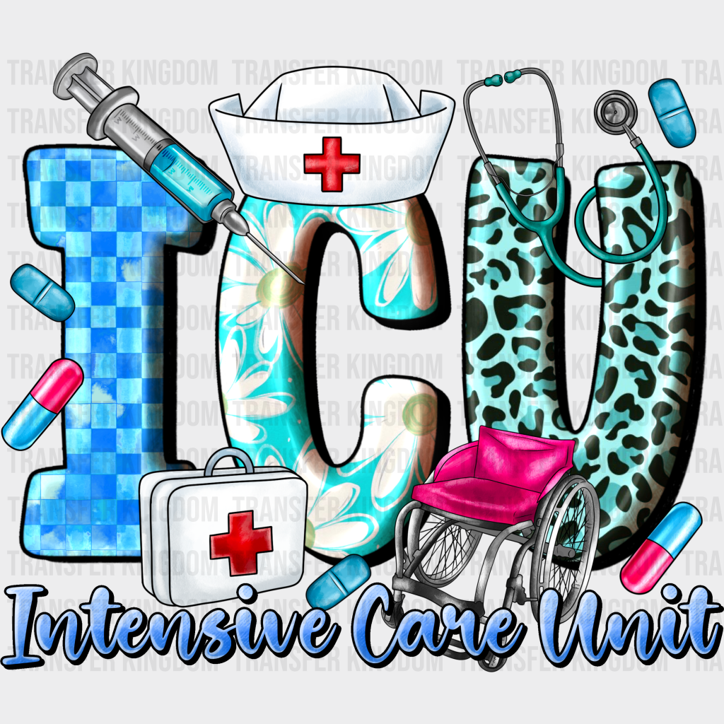 Intensive Care Unit Design - Icu Nurse Dtf Heat Transfer