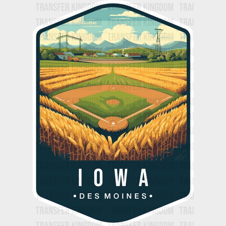 Iowa Des Moines - States & Cities DTF Transfer