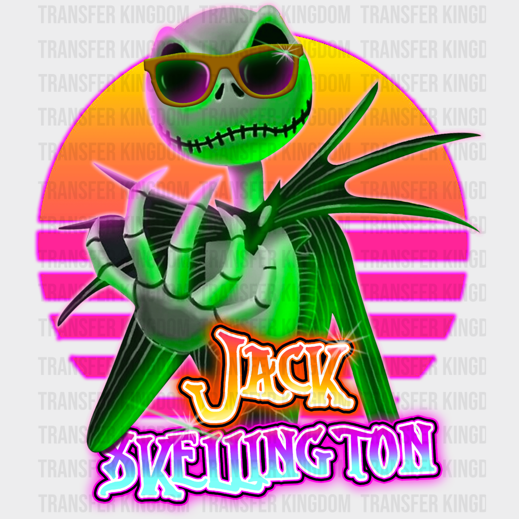 Jack Skellington Disney DTF Transfer