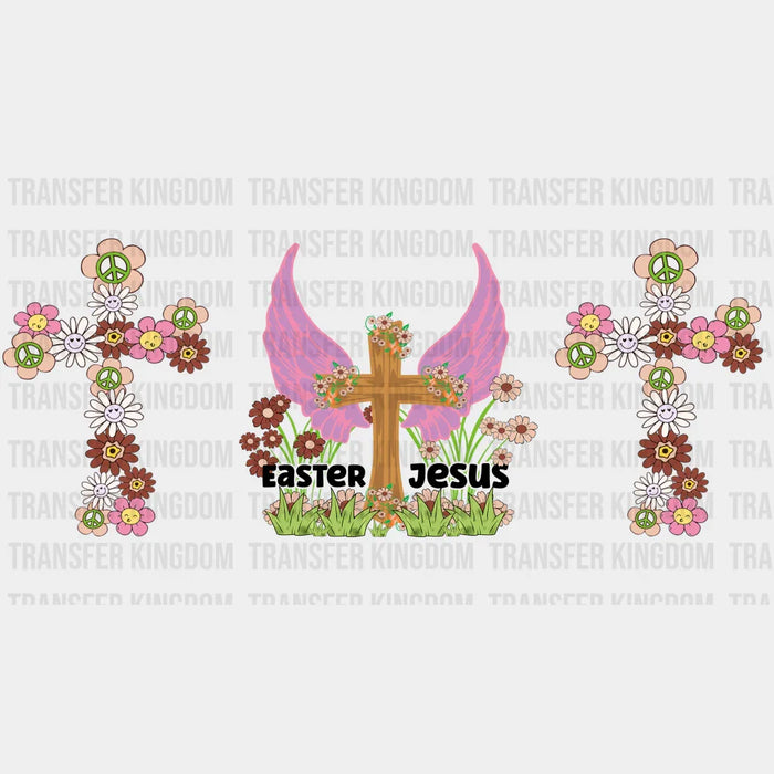 Jesus Easter UV DTF Transfer Cup Wrap UV DTF Sticker