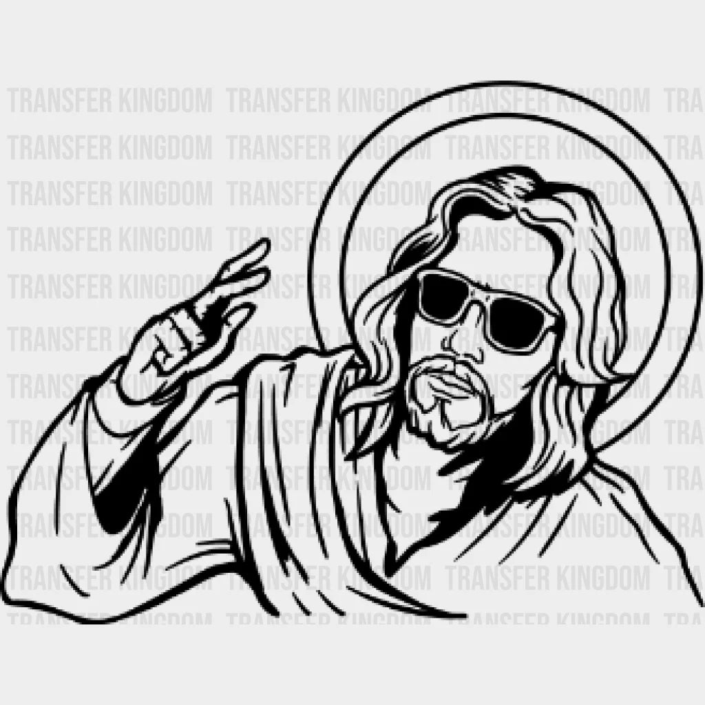 Jesus - Funny Christian Design Dtf Heat Transfer