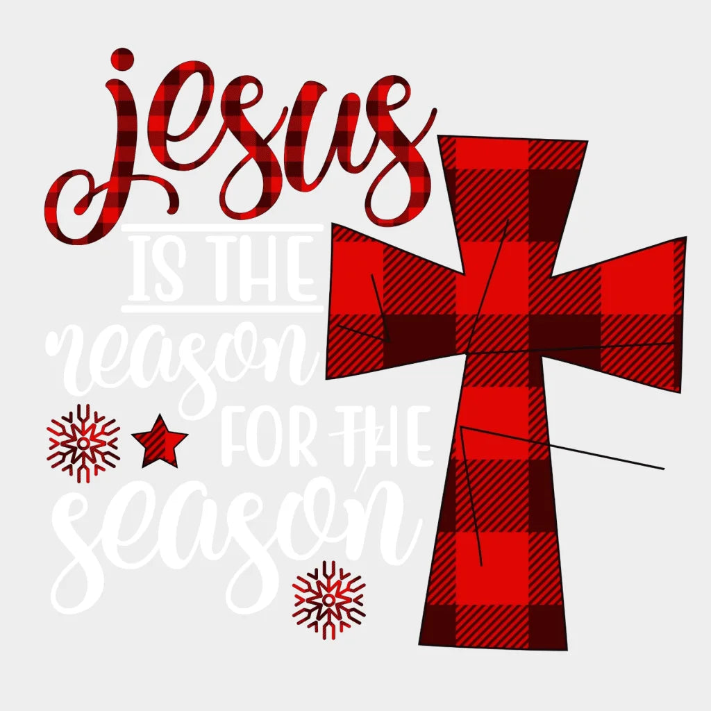 Jesus Is The Season For Christmas Design Dtf Heat Transfer