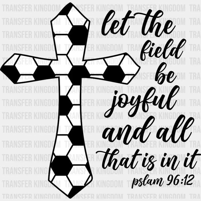 Jesus Soccer  DTF Transfer