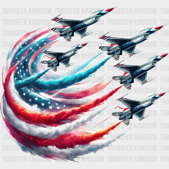 Jet Contrails - Air Force DTF Transfers