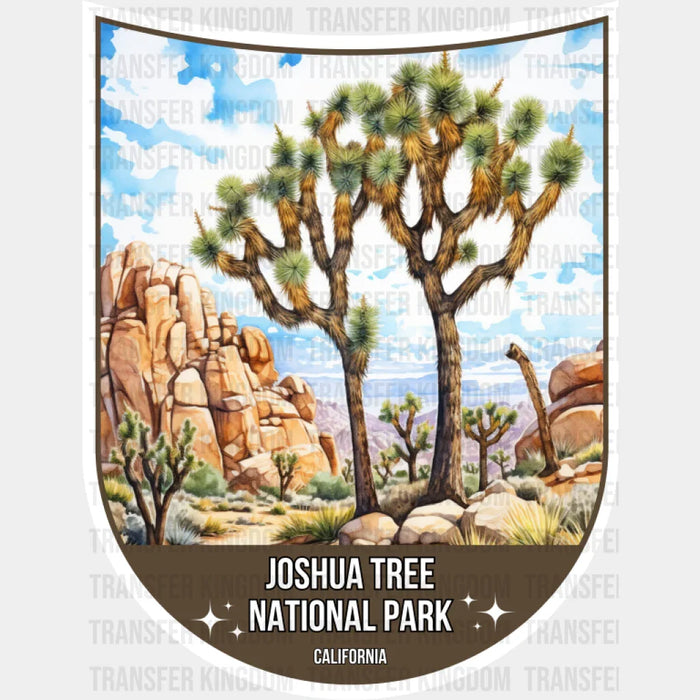 Joshua Tree National Park California - National Parks DTF Transfer