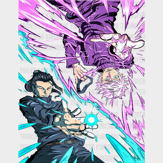 Jujutsu Kaisen Gojo & Geto - Anime DTF Transfer