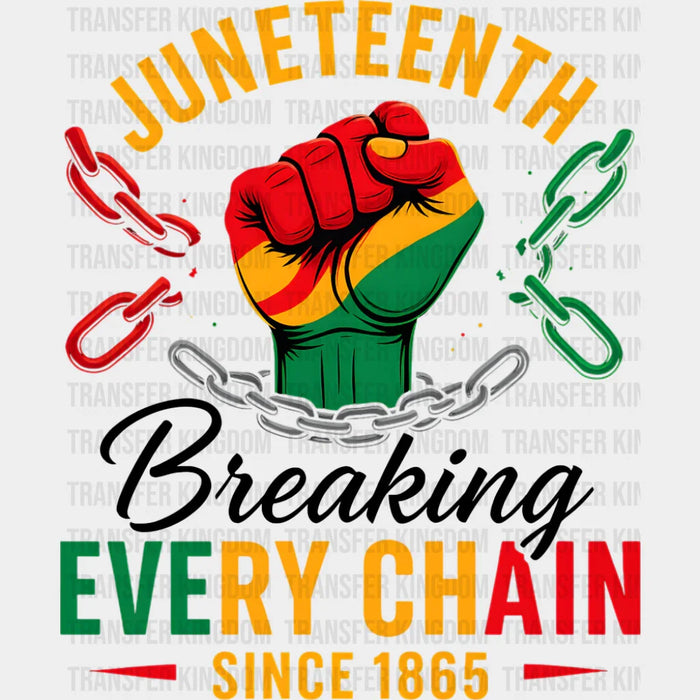 Juneteenth Chains - Juneteenth DTF Transfer