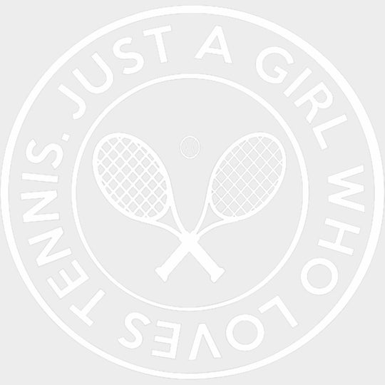 Just A Girl Who Loves Tennis - Tennis DTF Transfers Adult Unisex - S & M (10’’) / Light Color Design (See Imaging)