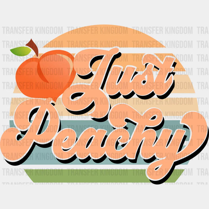 Just Peachy Summer DTF Transfer