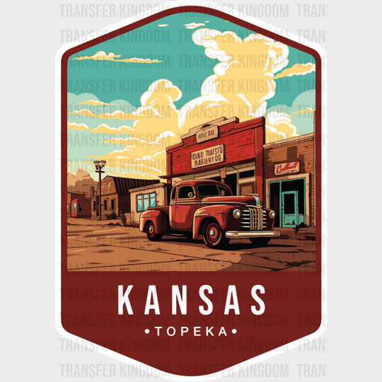 Kansas Topeka - States & Cities DTF Transfer