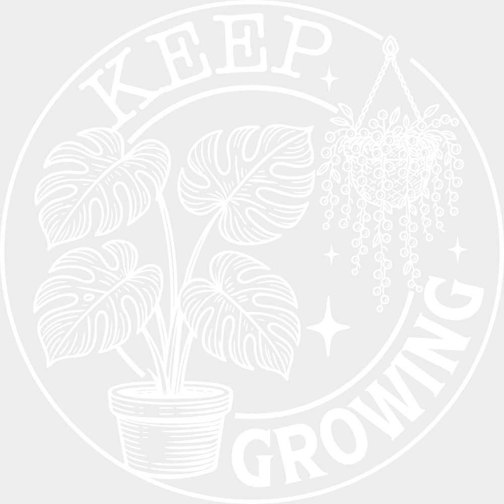 Keep Growing - Plants DTF Transfers transfer-kingdom Light Color Design (See Imaging)