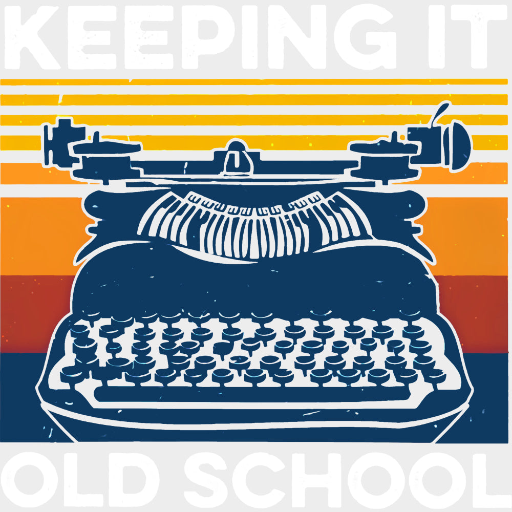 Keeping It Old School - Writing DTF Transfers transfer-kingdom Light Color Design (See Imaging)