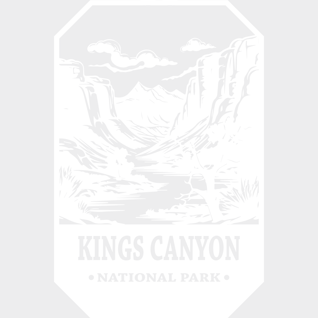 Kings Canyon National Park Design - Parks Dtf Transfers Unisex S & M (10’) / Light Color See Imaging