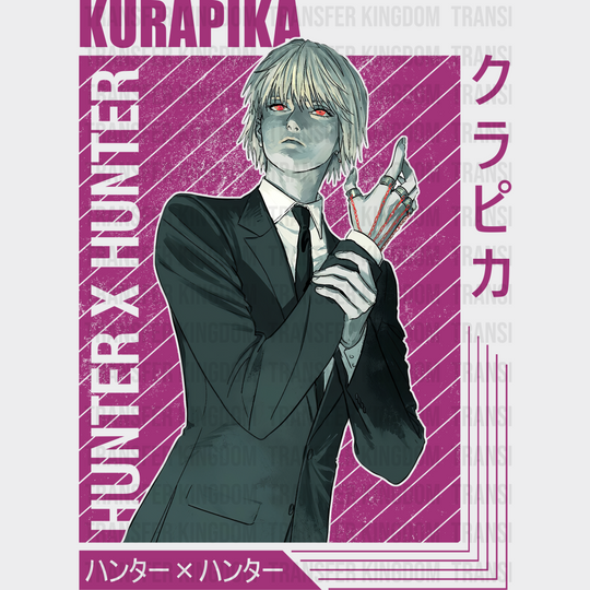 Kurapika Suit Purple Design - Hunter X Dtf Transfer