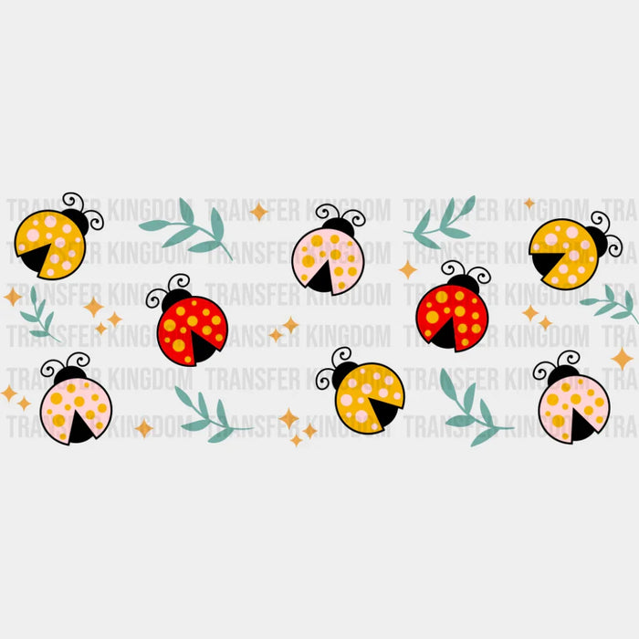 Ladybugs - General Cup Wrap UV Sticker Permanent UV DTF Decal