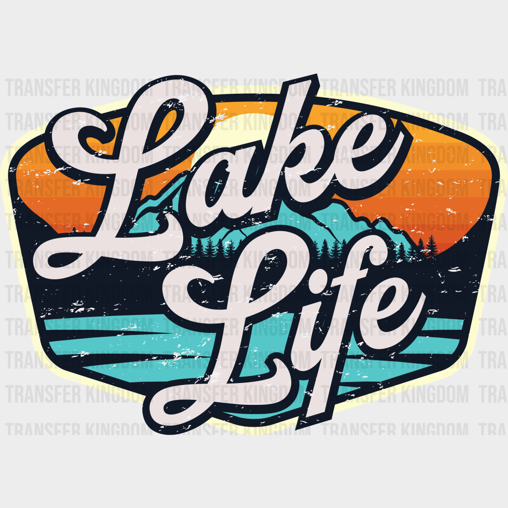 Lake Life Summer Dtf Transfer