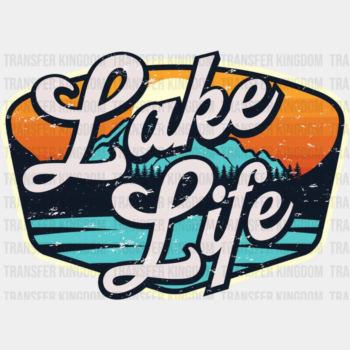Lake Life Summer DTF Transfer