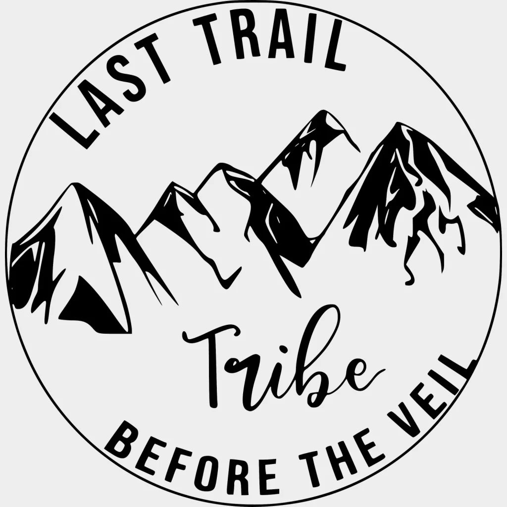 Last Trail Before The Veil Bride/Tribe Design- Dtf Heat Transfer