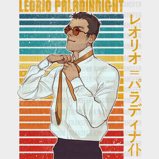 Leorio Paradinight Colorful Design - Hunter X Dtf Transfer