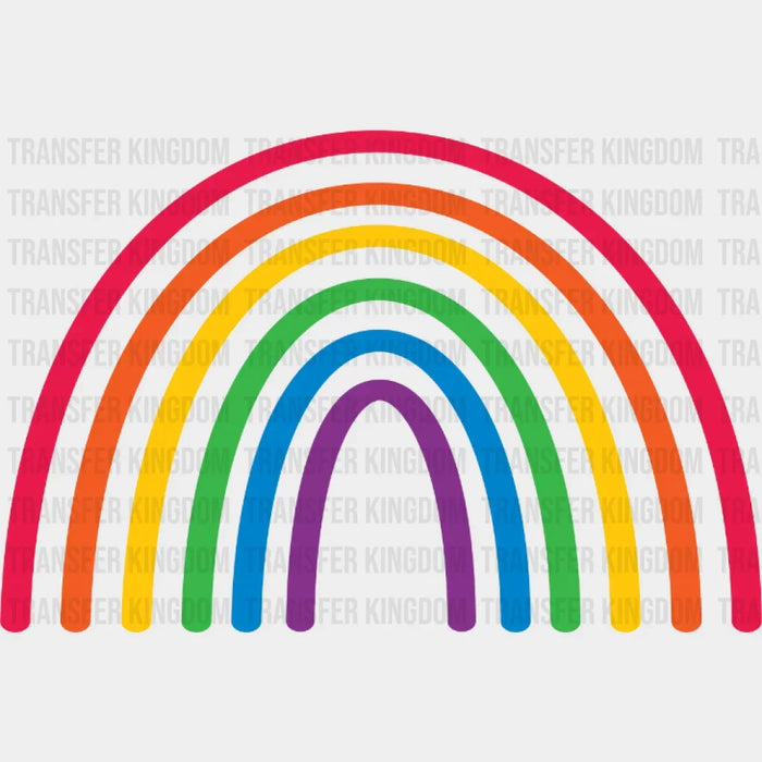 Lgbt Rainbow - Lgbtq - PRIDE Design - DTF heat transfer