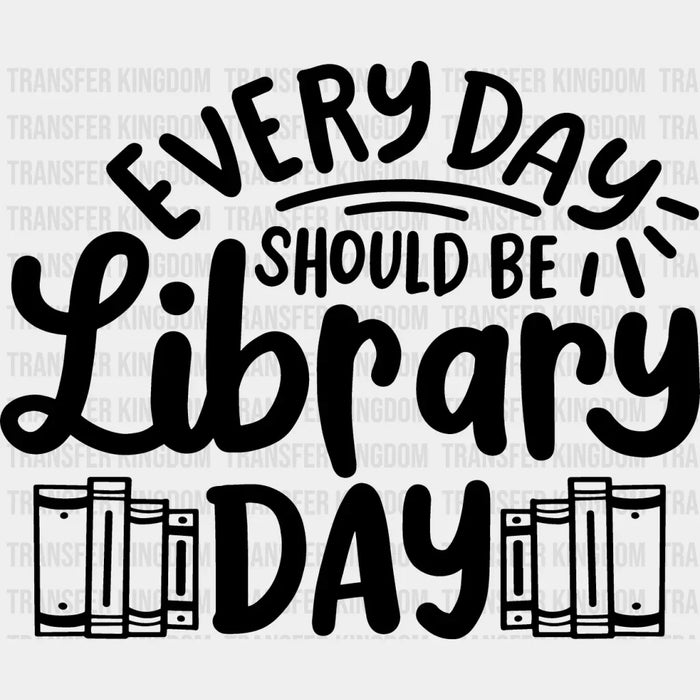Library Day - Reading DTF Heat Transfer