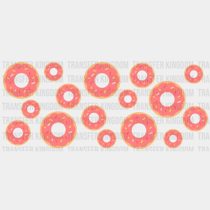 Little Doughnuts UV DTF Transfer Cup Wrap UV DTF Sticker