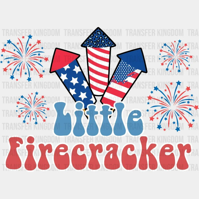 Little Fire Cracker DTF Transfer