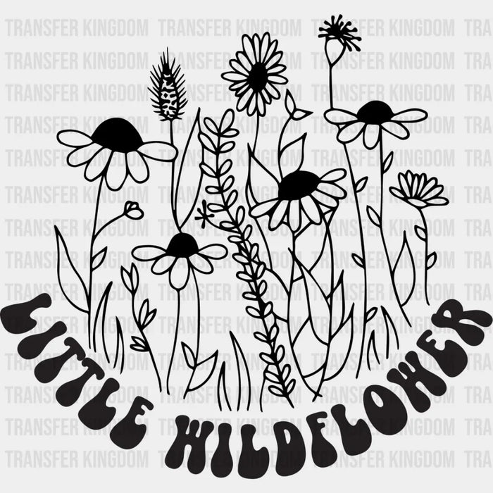 Little Wildflower - Kids DTF Heat Transfer