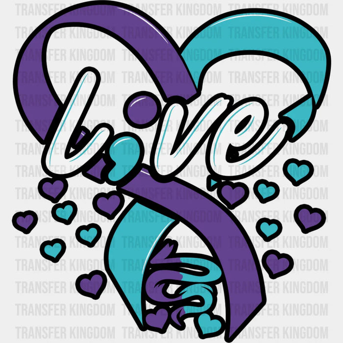 Live Hearts - Suicide Awareness DTF Transfer