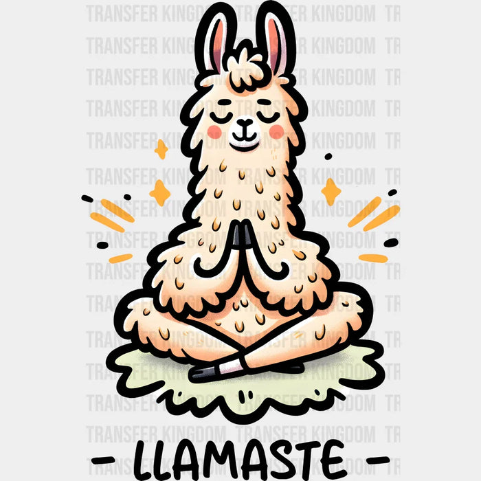 LLAMASTE - Yoga DTF Heat Transfer