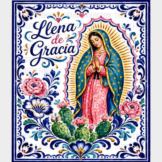 Llena de Gracia - Hispanic Heritage Month DTF Transfers